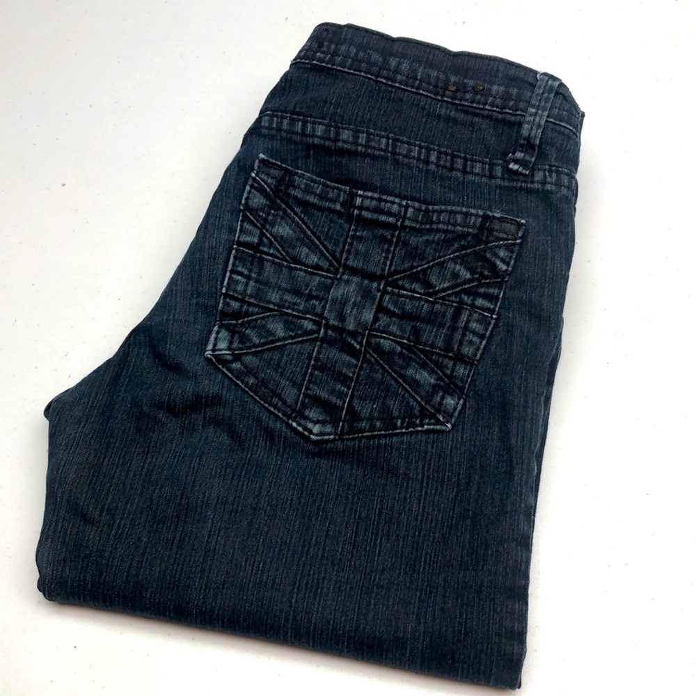 STRETCH UB JEANS MID-RISE SUPER SKINNY JEANS 0/25x29 😎